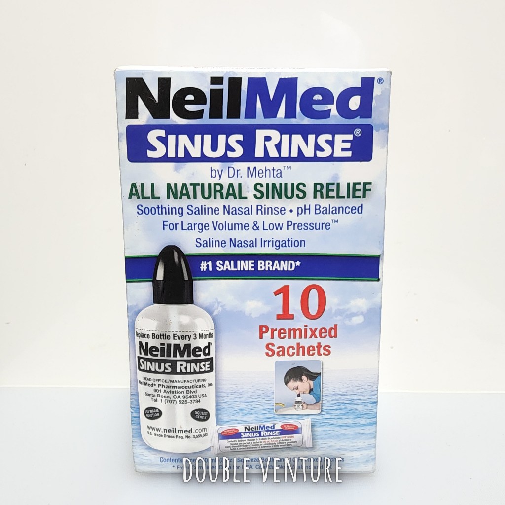 NeilMed Sinus Rinse All Natural Sinus Relief Starter Kit Premixed ...
