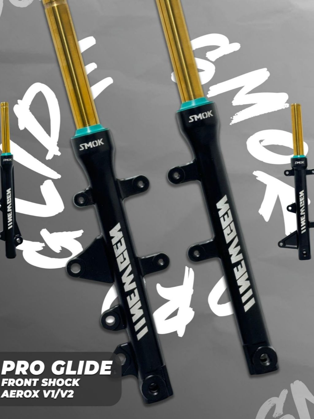 MIOLS1 BRAND NEW SMOK PRO GLIDE FRONT SHOCK ASSEMBLY Winner X/Wave 100 ...