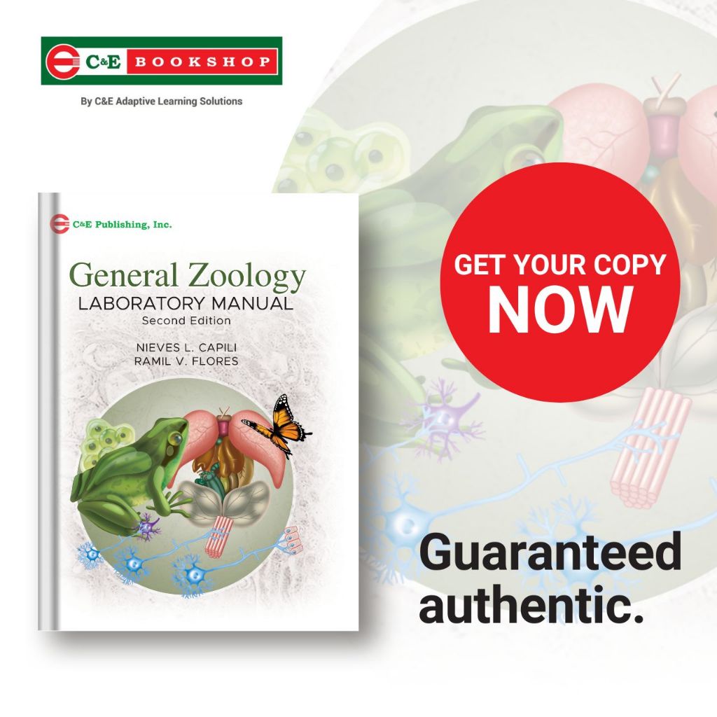General Zoology Laboratory Manual - 9789719817376 - C&E Bookshop ...