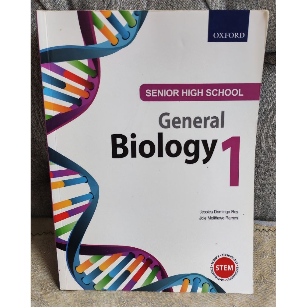 General Biology 1 Senior High School (Used) | Shopee Philippines