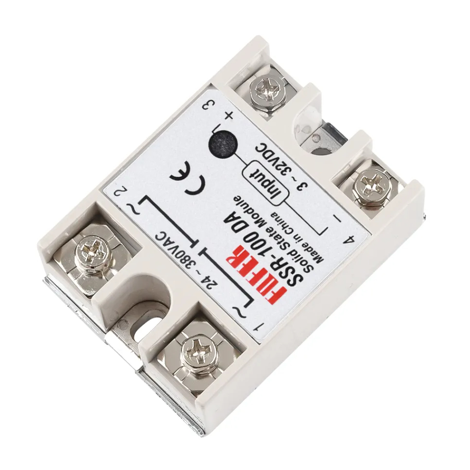 FQFER SSR-40DA 60DA 100DA Solid State Relay Single Phase Semi-Conductor ...
