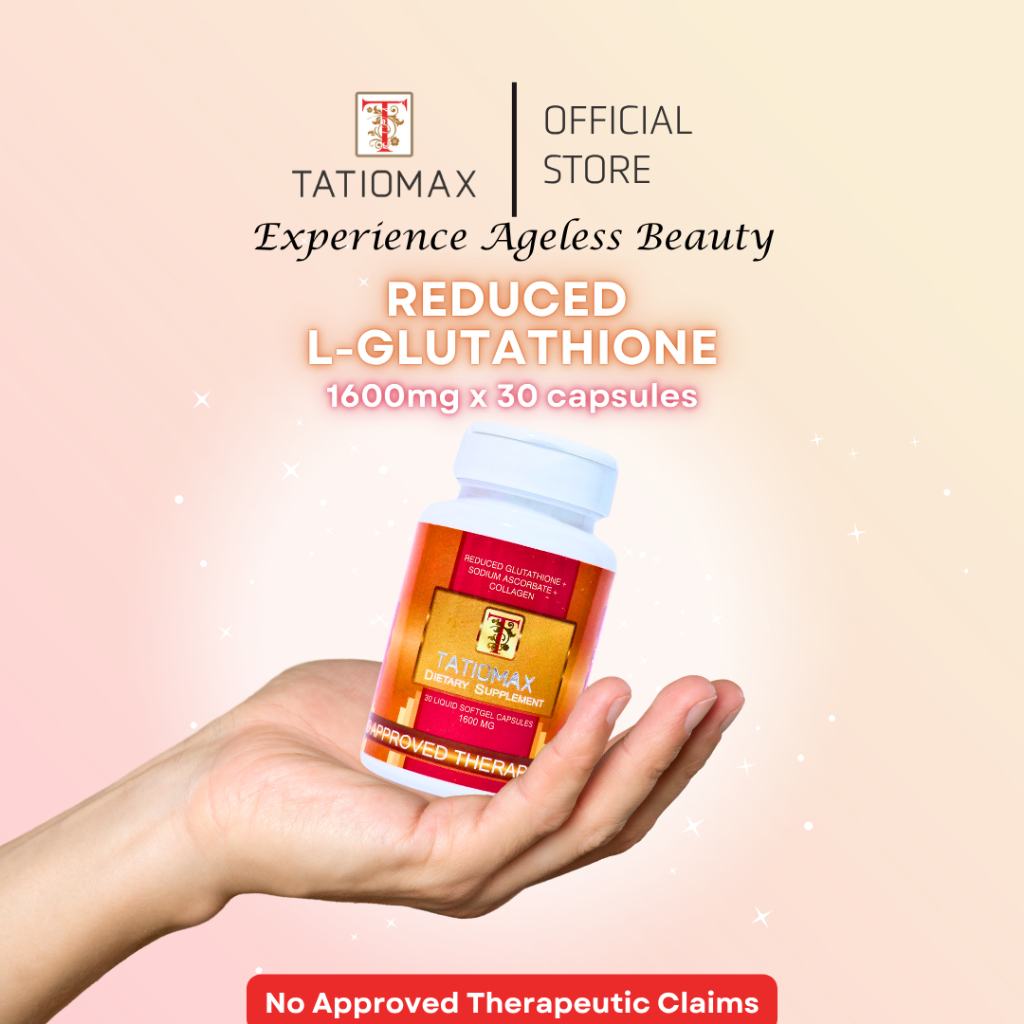 tatiomax glutathione Tatiomax Gold Glutathione Whitening Gel Capsules With Collagen & Vitamin C main image 0