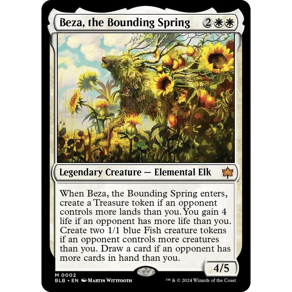 MTG Beza, the Bounding Spring - Bloomburrow (BLB) | Shopee Philippines
