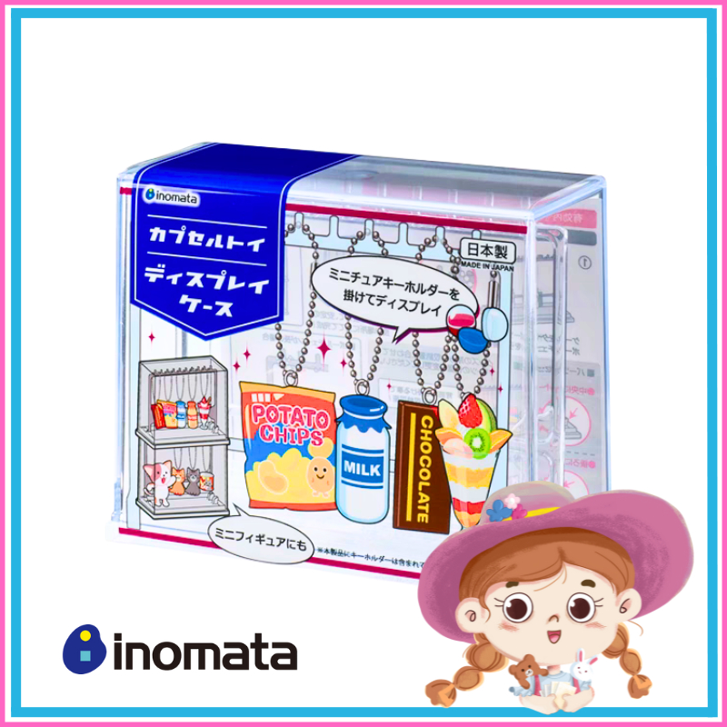 [Inomata Japan] Mini Display Case for Capsule Toys & Keychains | Shopee ...