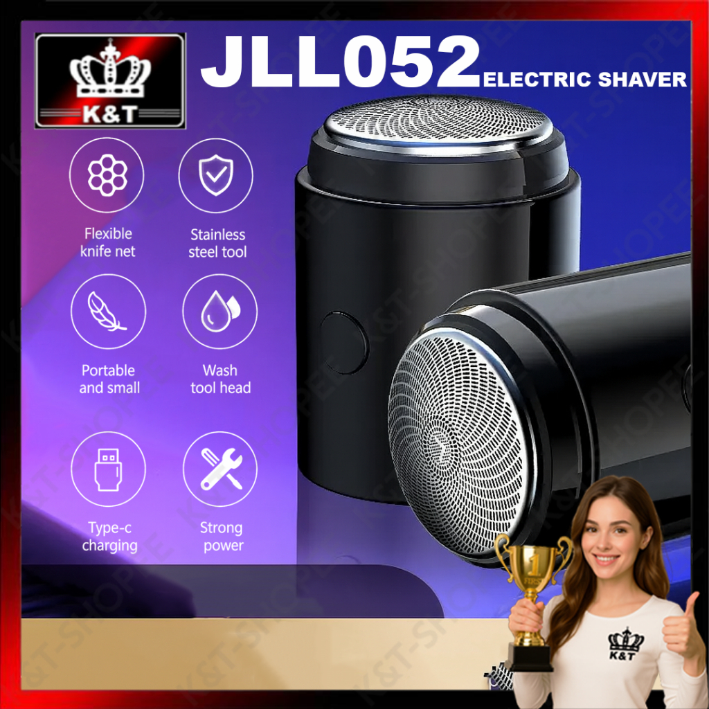 JLL052 Portable Electric Mini Razor Beard Knife Shaver Travel Trimming ...
