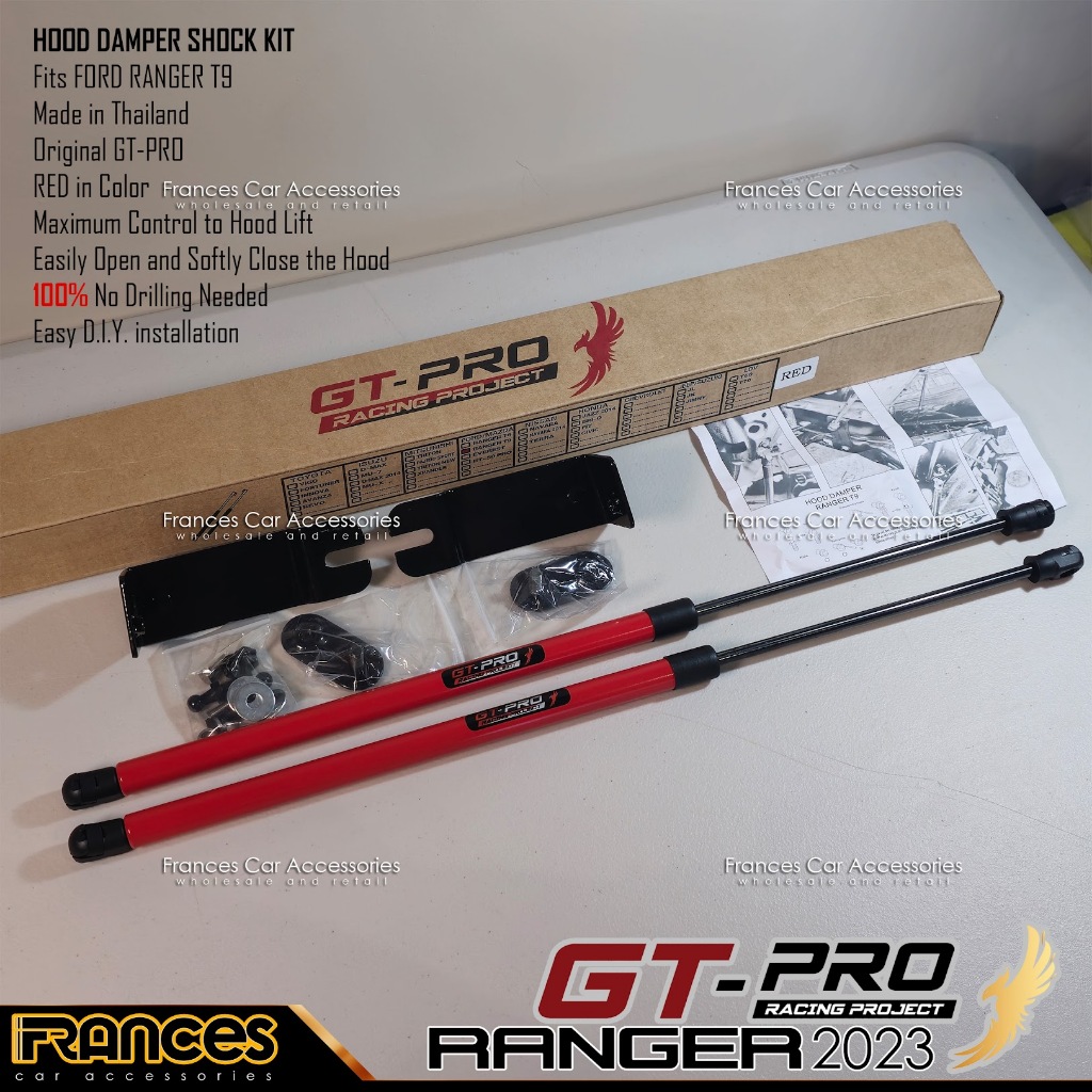 Ford Ranger /Everest / Raptor 2023-2026 Original GT Pro Hood Damper ...