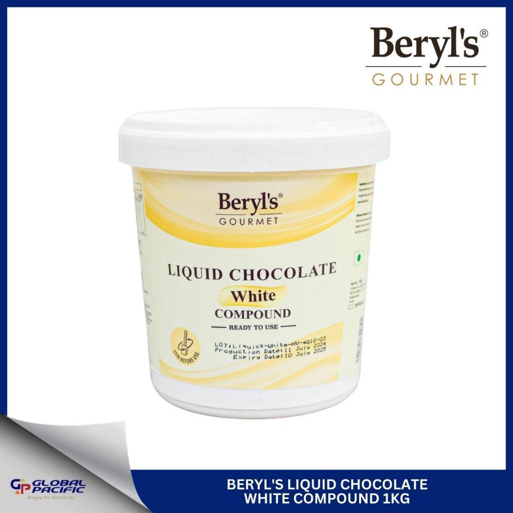 BERYL'S LIQUID CHOCOLATE WHITE COMPOUND 1KG | Shopee Philippines