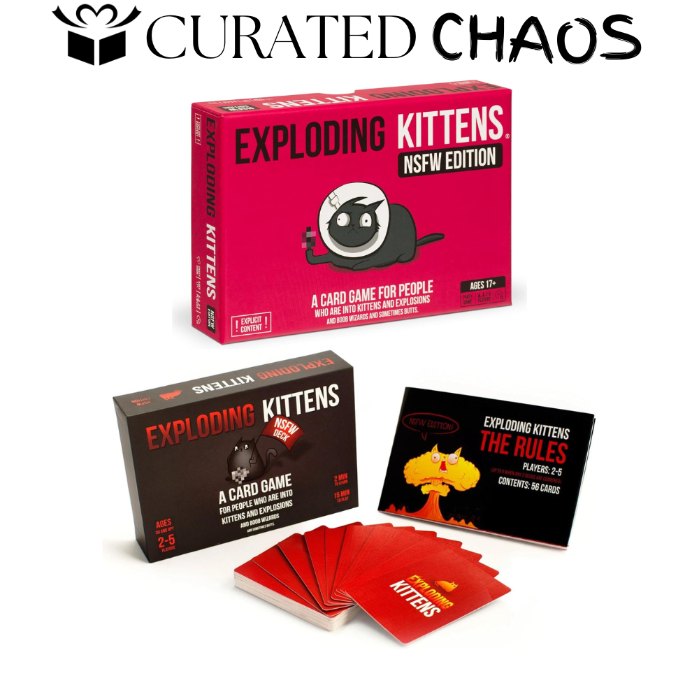 Exploding Kittens NSFW Edition – Adult Party Card Game 2–5 Players Ages ...