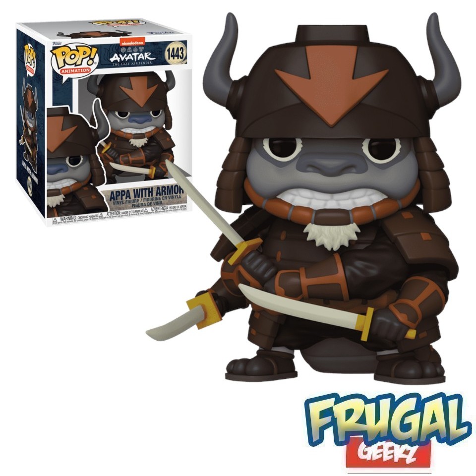 Funko Pop! Animation : Avatar The Last Airbender - Appa with Armor ...