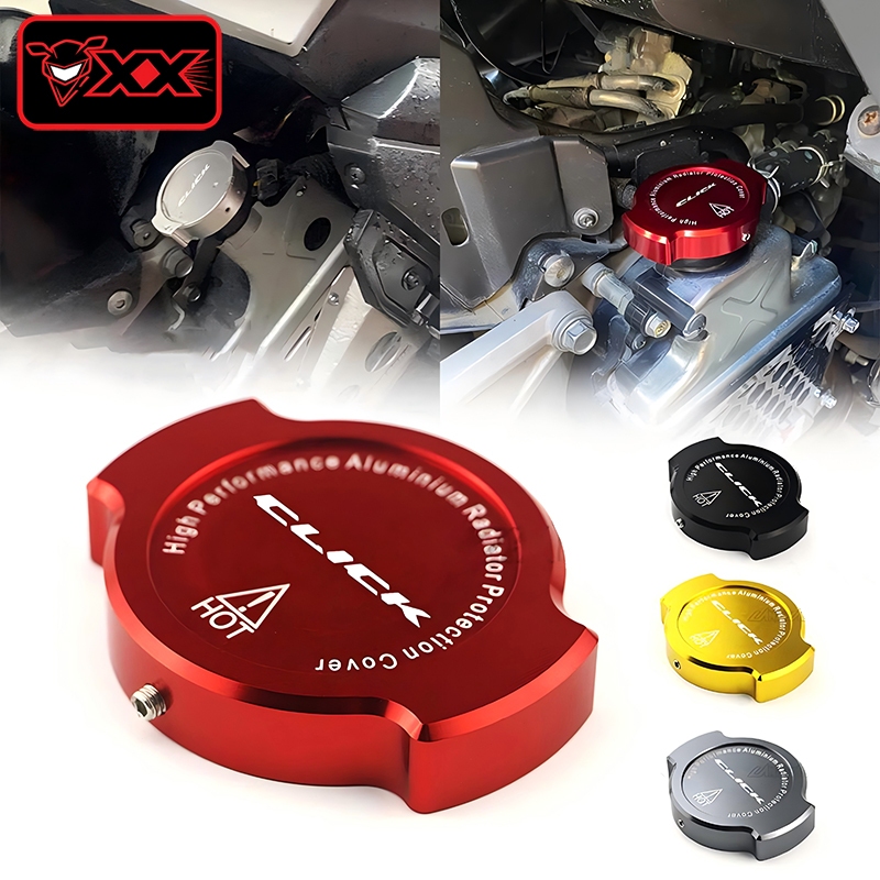 For HONDA Click 125 160 V1 V2 V3 Radiator Cap Cover Full CNC Motorcycle ...