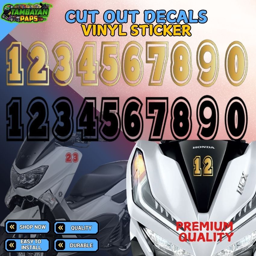 Shop number sticker for Sale on Shopee Philippines