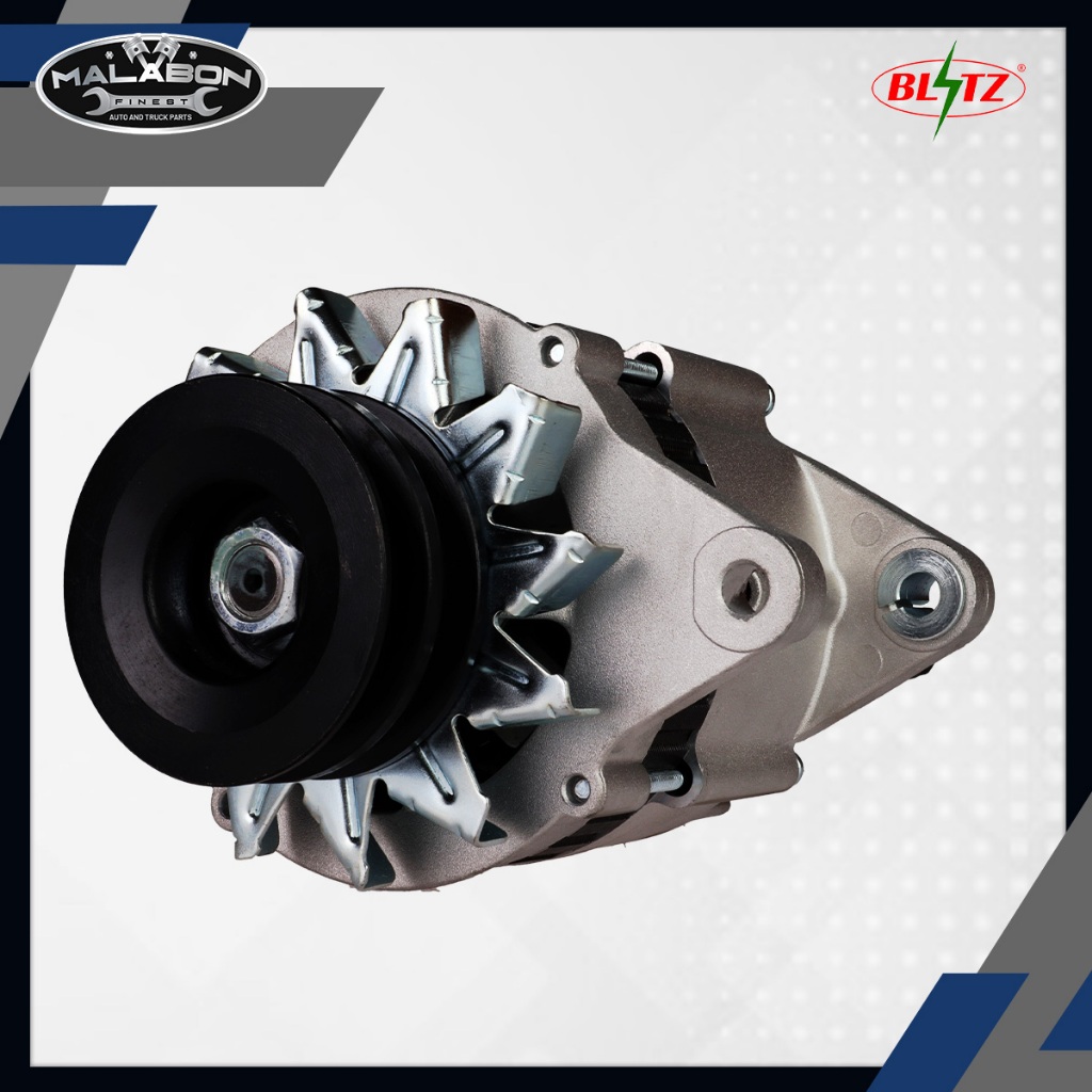 NISSAN TD-25 TD-27 BD25 ALTERNATOR ASSEMBLY WITH PUMP 12V / 70A DOUBLE ...