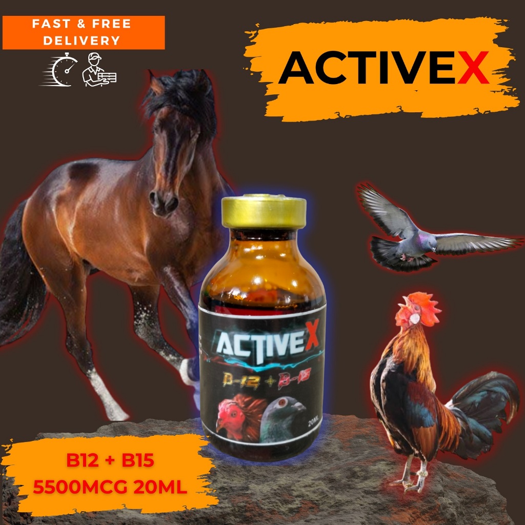 ACTIVEX B12+B15 Injectable 5500mcg 20ml/ 100ml | Shopee Philippines