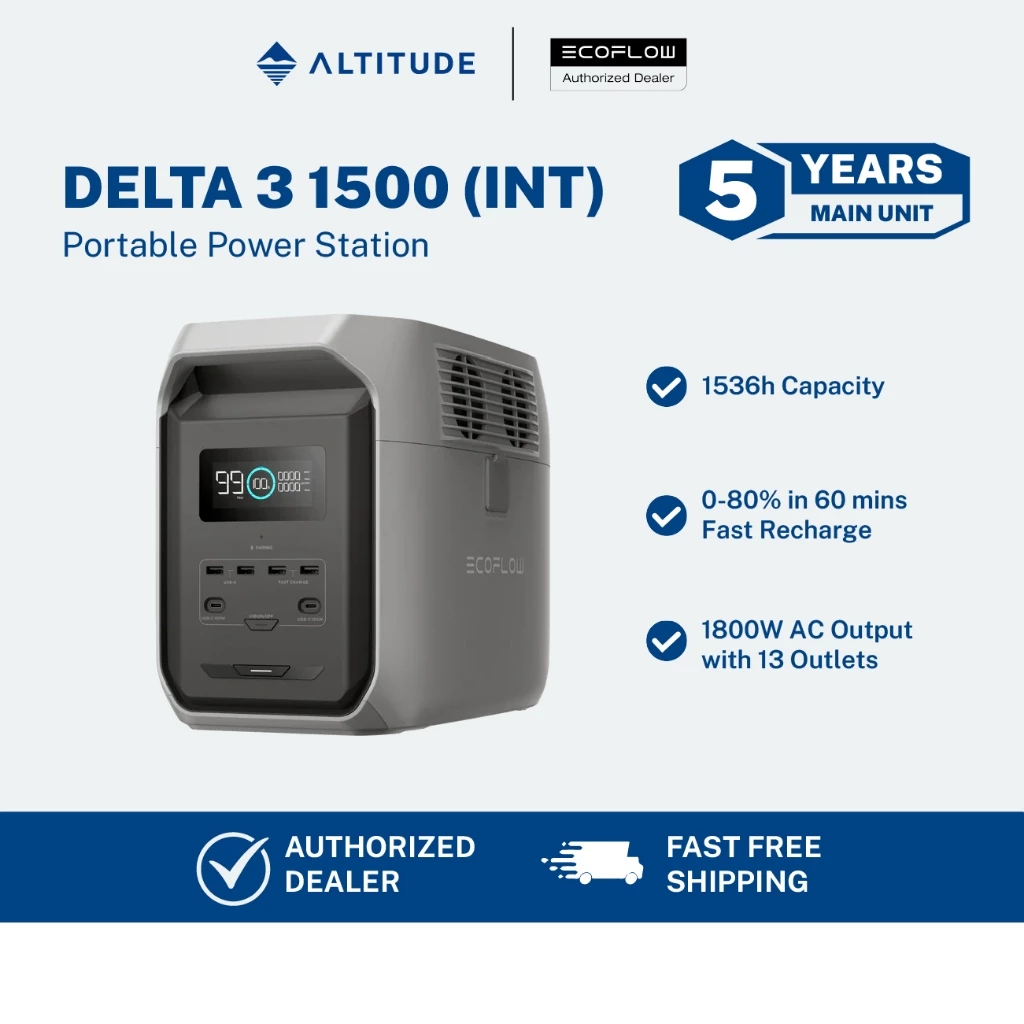 EcoFlow DELTA 3 1500 Portable Power Station Philippines