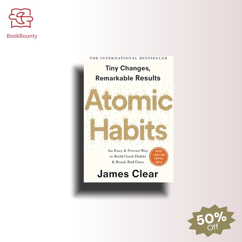 Original 320pages Atomic Habits by James Clear 100% English Book ...