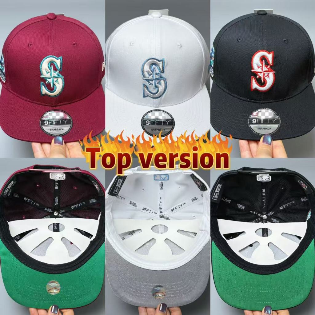 REALFIRE Seattle Mariners MLB Baseball Cap Top Version Dadhat ...