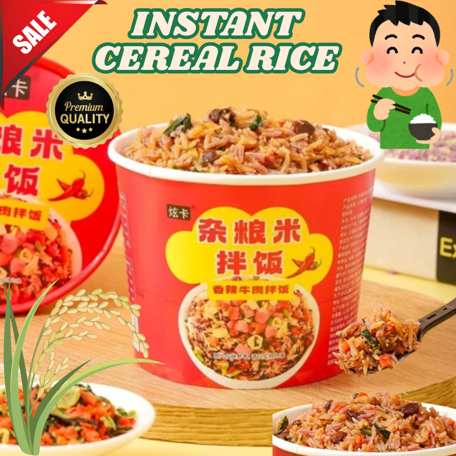 AVAILABLE | 3 BOX Instant Multigrain Rice Bowl – Healthy Quick Meal No ...