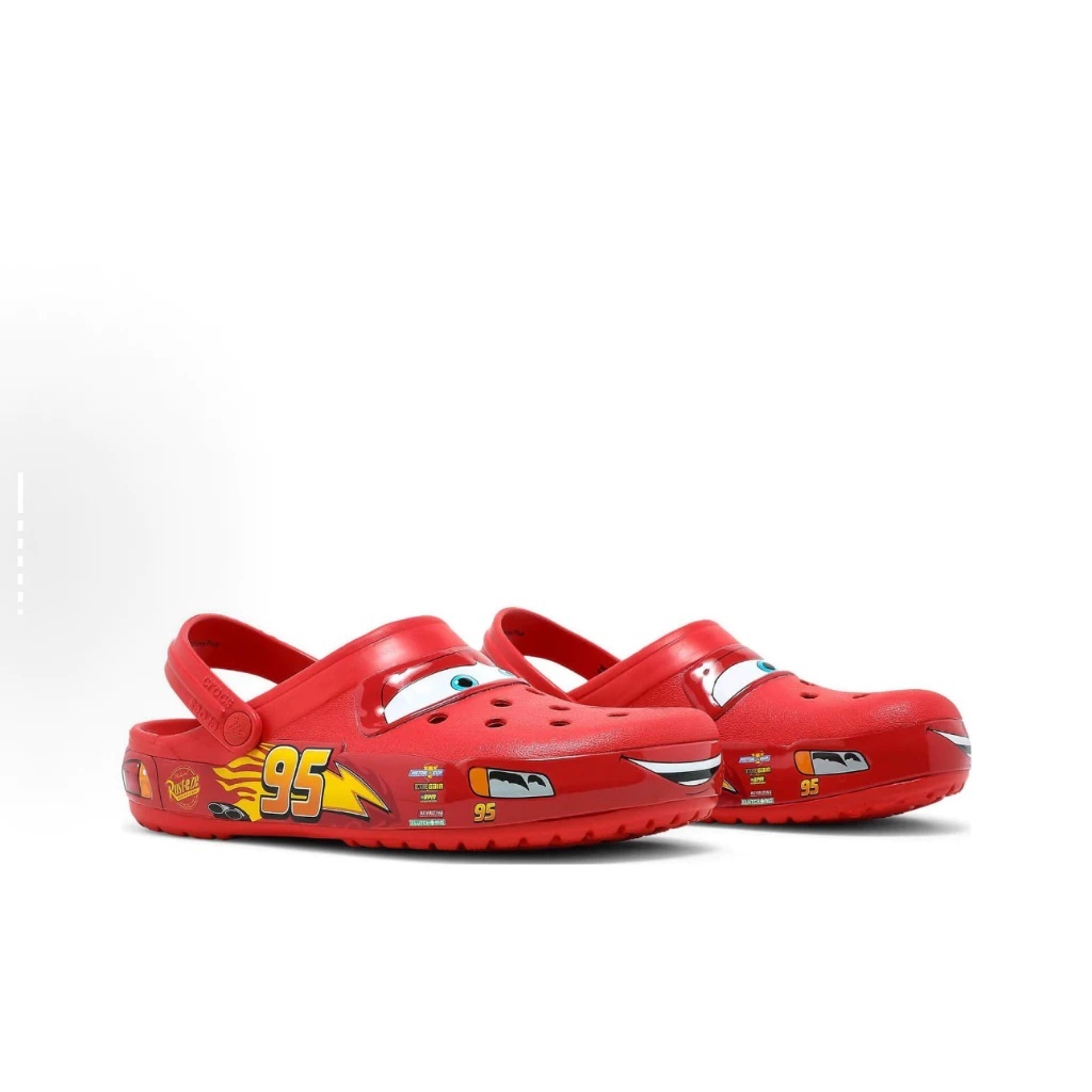 Crocs Lightning McQueen Clogs with LED Lights | Shopee