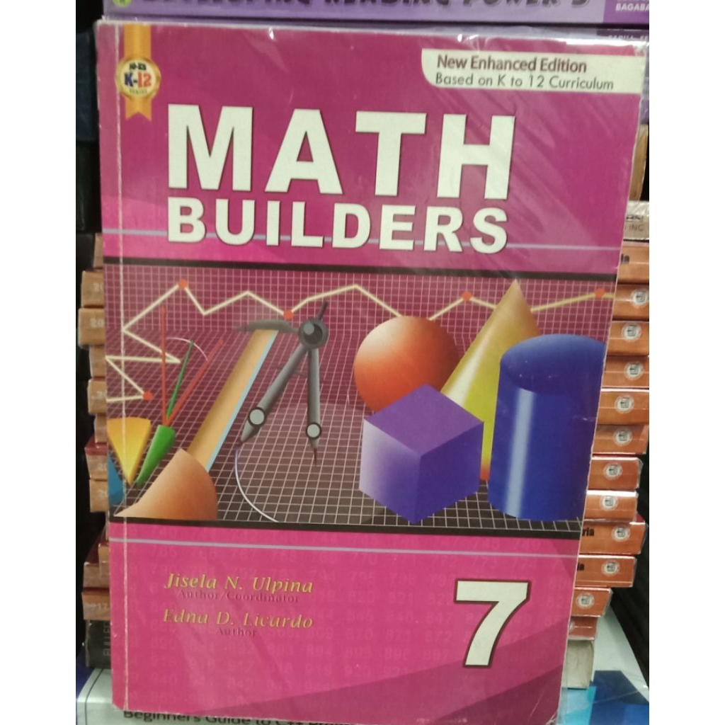 MATH BUILDERS GRADE 7 | Shopee Philippines