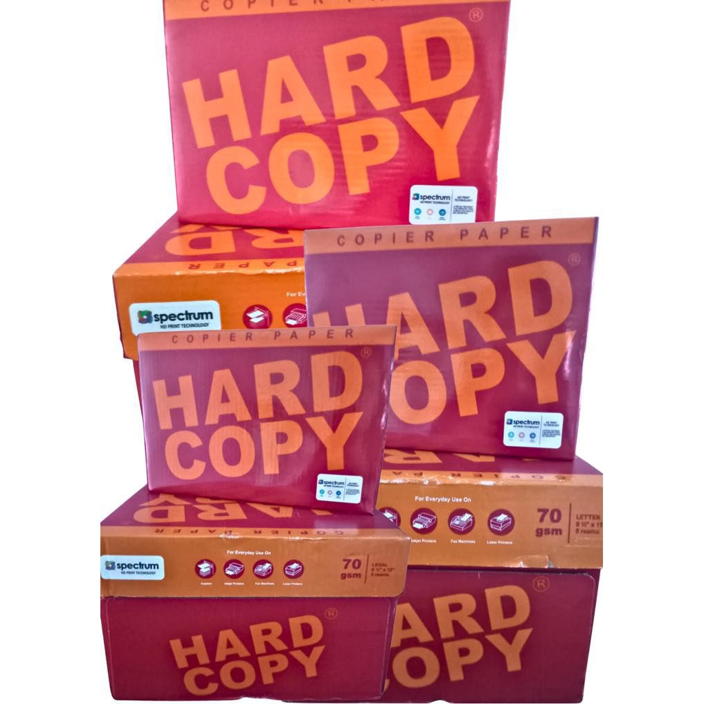 A4 HARD COPY BOND PAPER, 1 ream = 500 sheets, 8.25×11.75 inches, 70gsm ...
