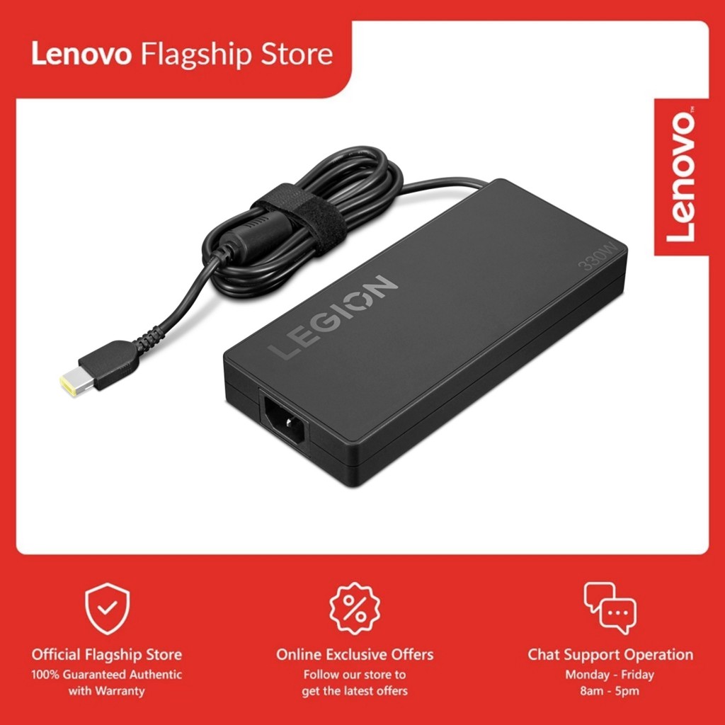 Alimentatore Lenovo Legion 330W GaN 20V ADL330SDC3A – Per Legion 7 Pro, Legion 5 – Usato