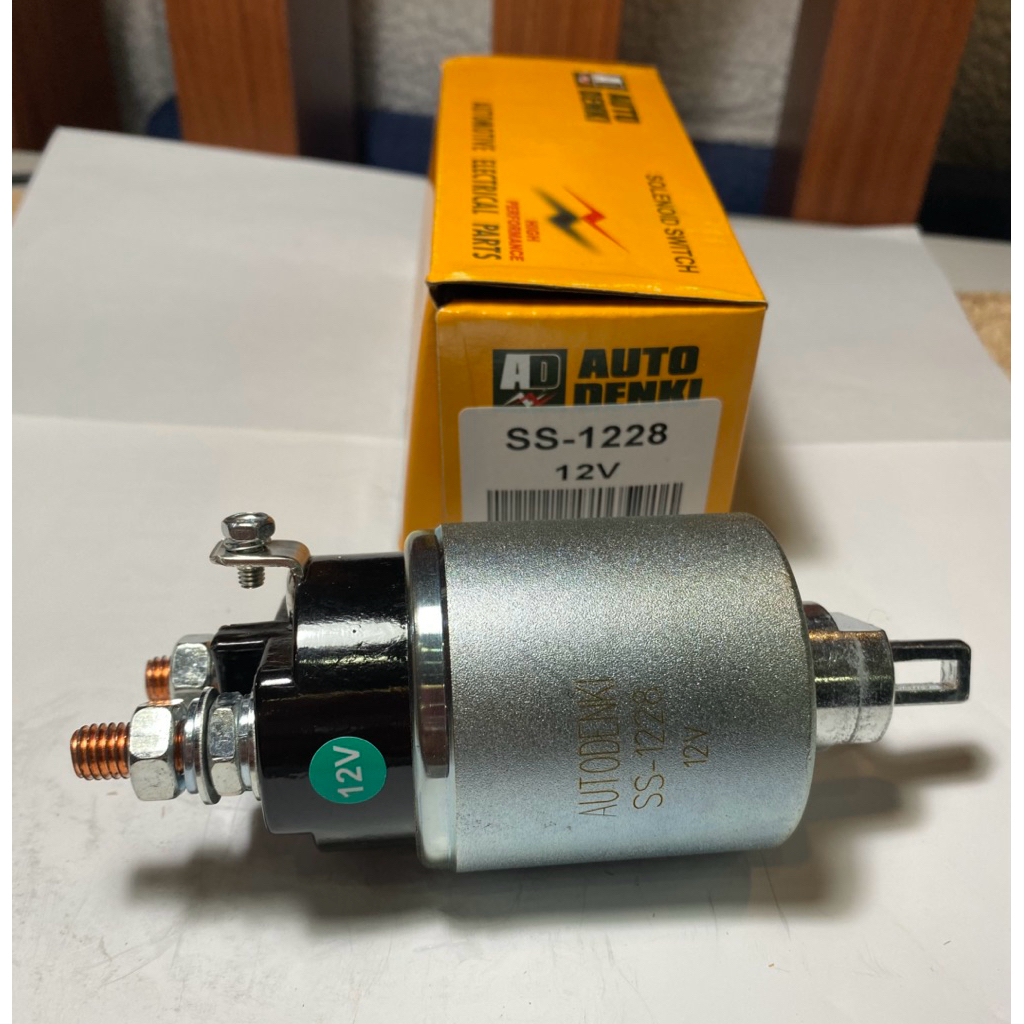 AUTO DENKI SOLENOID SWITCH NISSAN SD23, SD25 12V SS-1228 | Shopee ...
