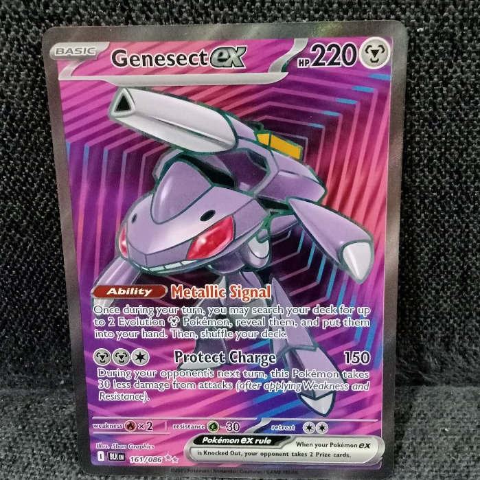Pokemon TCG Genesect ex Black Bolt - Secret Rare | Shopee Philippines