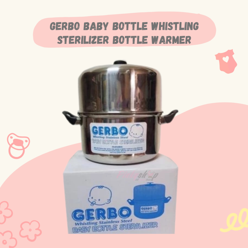 Gerbo Baby Bottle Whistling Sterilizer Bottle Warmer | Shopee Philippines