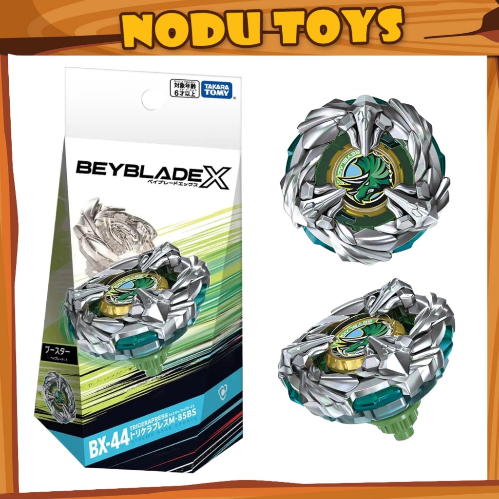 Beyblade X BX-44 Tricerapress M-85BS [Bankee Sticker] | Shopee Philippines