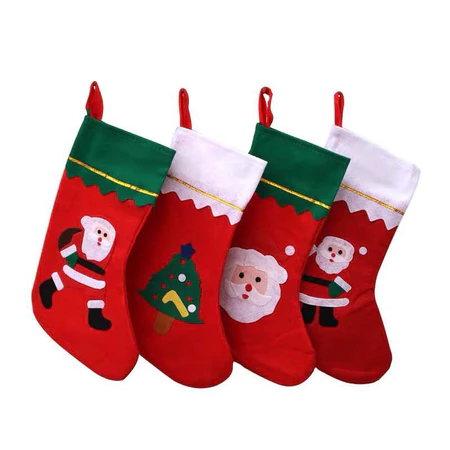 Christmas Stocking / New Year Sack Xmas Gift Candy Bag Noel Christmas Decorations Christmas Stocking / New Year Sack Xmas Gift Candy Bag Noel Christmas Decorations