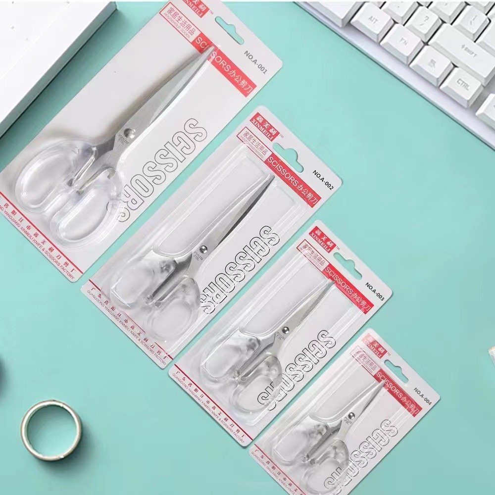 Transparent Scissors 4.5”tainless Steel Scissors DIY Craft Scissor ...