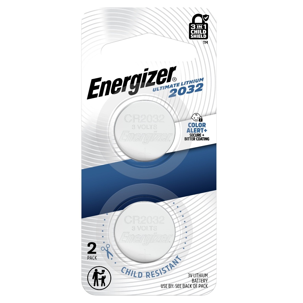 5 Pack CR2032 Batteries For Chevy Remote Key Fob - Energizer Compatible
