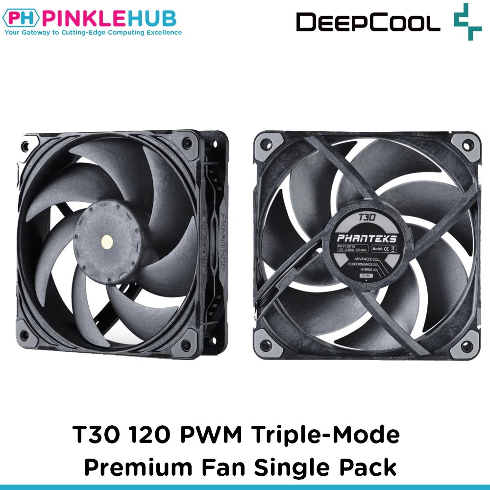 Pinklehub | PHANTEKS T30 120 PWM Triple-Mode Premium Fan SINGLE PACK ...