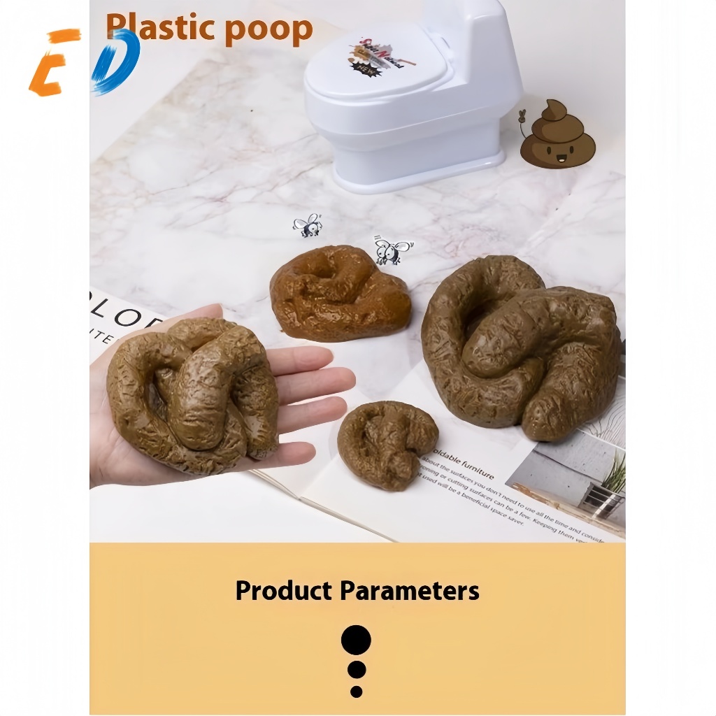 Plastic Poop Spoof Simulated Poop Plastic Toy Spoof Venting Funny ...