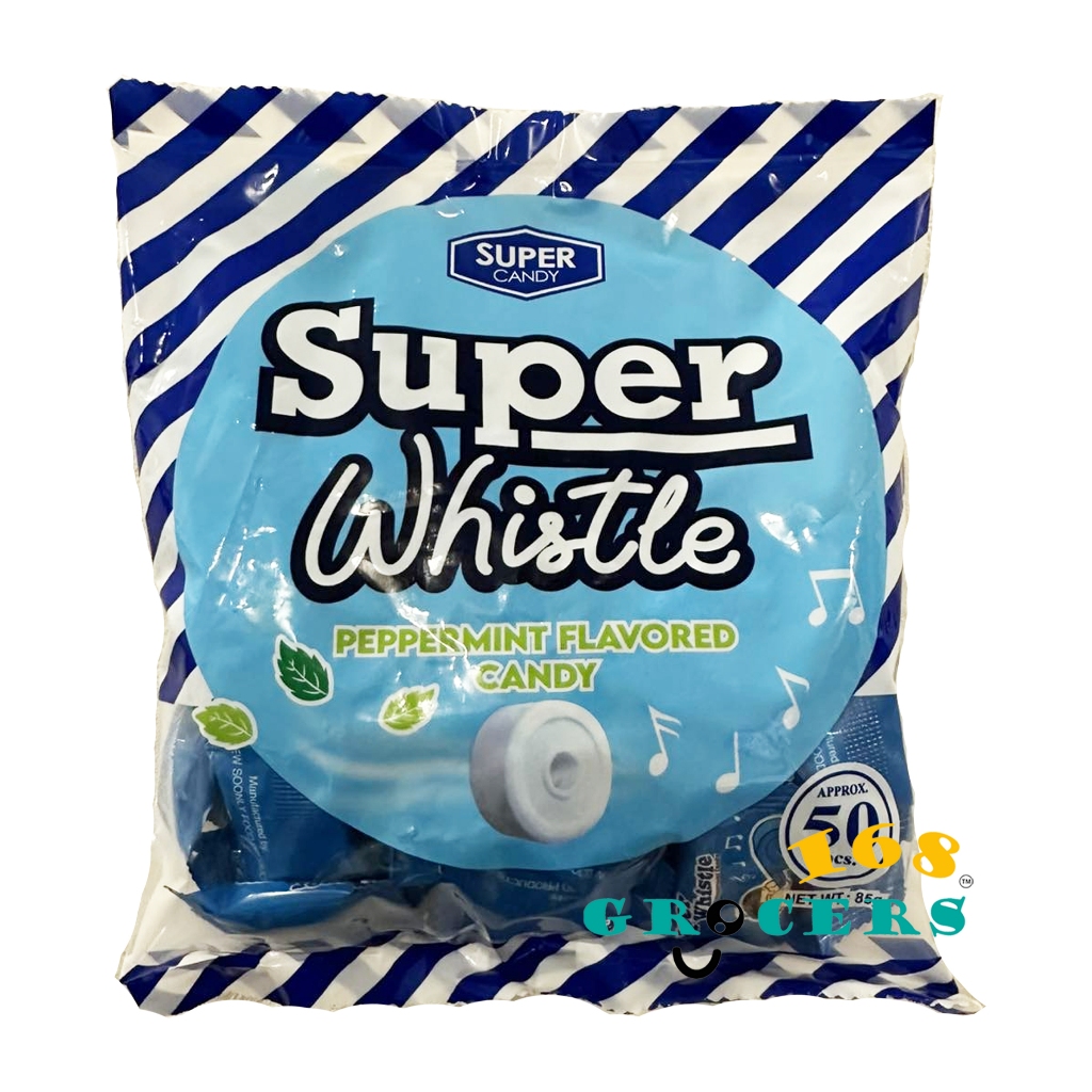 Super Whistle Peppermint Candy 50pcs | Shopee Philippines