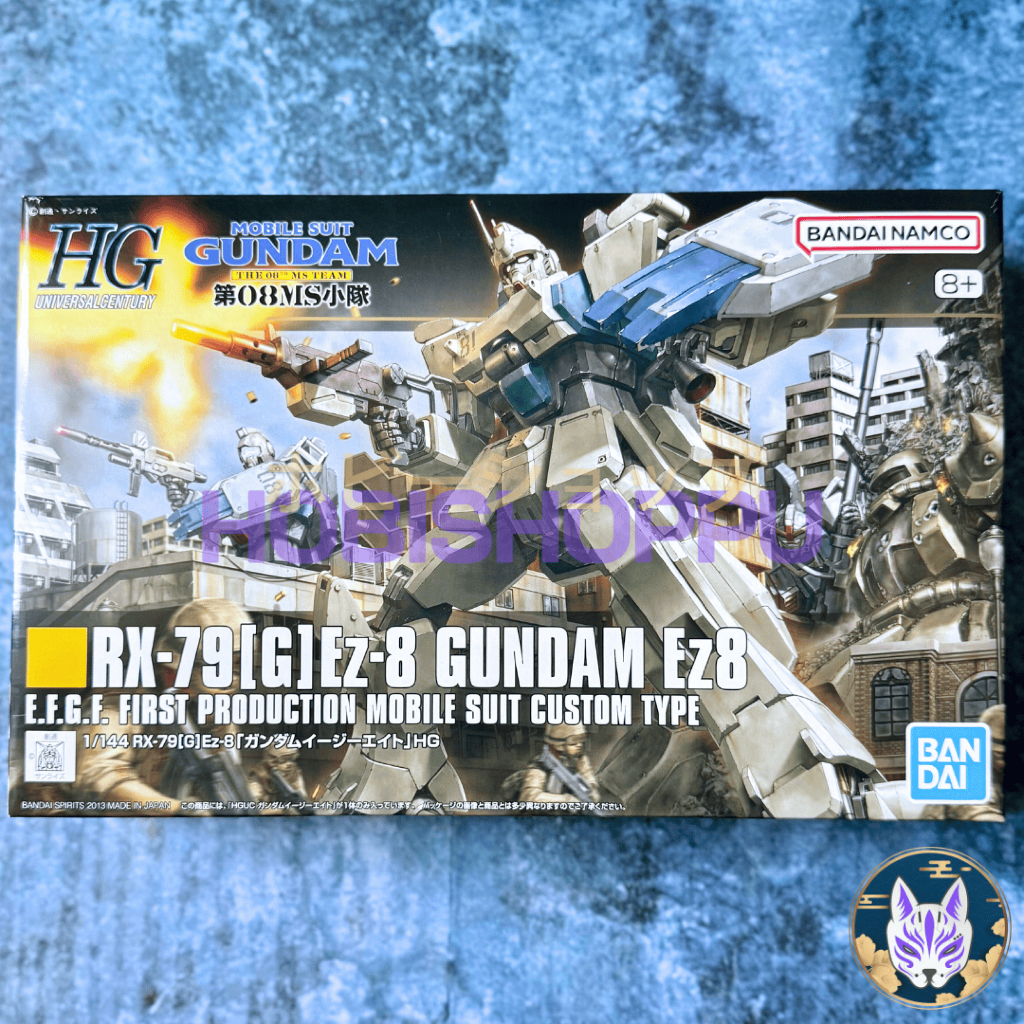BANDAI HGUC RX79 [G] Ez8 GUNDAM Ez8 1/144 SCALE MODEL