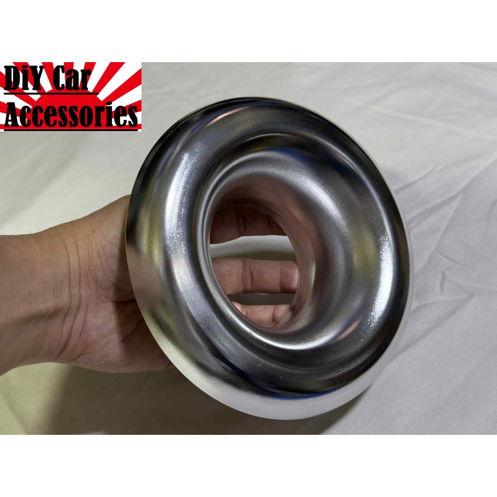 Cold Air Intake RAM funnel 3 inches (Silver) | Shopee Philippines