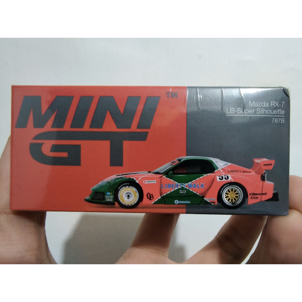 MINIGT MAZDA RX-7 LB-SUPER SILHOUETTE 787B 1:64 (1/64 SCALE) | Shopee ...