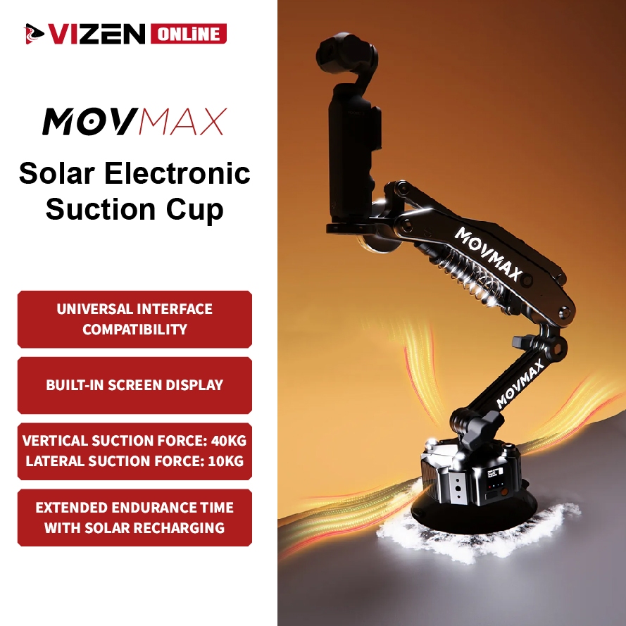 Movmax Solar Electronic Suction Cup Shopee Philippines
