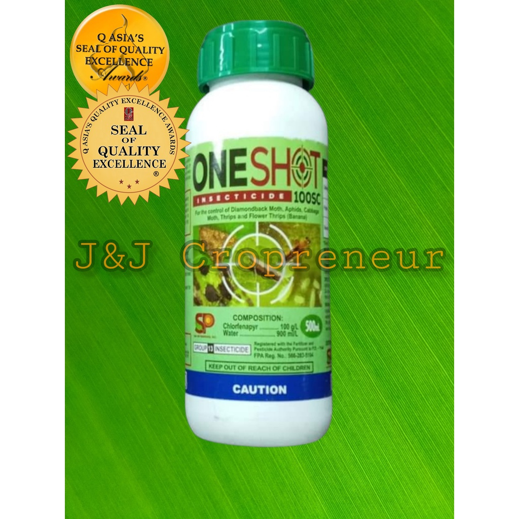 One Shot 100SC Insecticide (Chorfenapyr 100g/L) 500ML | Shopee Philippines