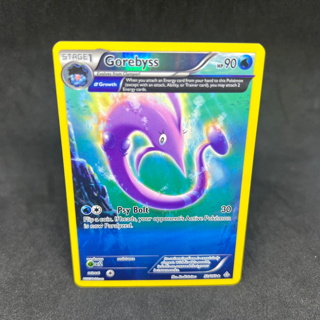 gorebyss pokemon card value TCG EX Legend Maker Non-Holo Pokemon 17/92 Colorless Draining Kiss (50) Heal 30 damage from this Pokémon Gorebyss #056/182 - Tudo Trading