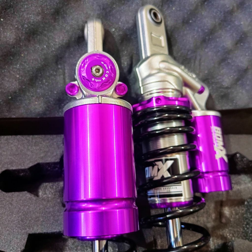 BOM-X REAR SHOCK (335MM/305MM) FOR NMAX/AEROX/PCX (PULSE/FORCE SP ...
