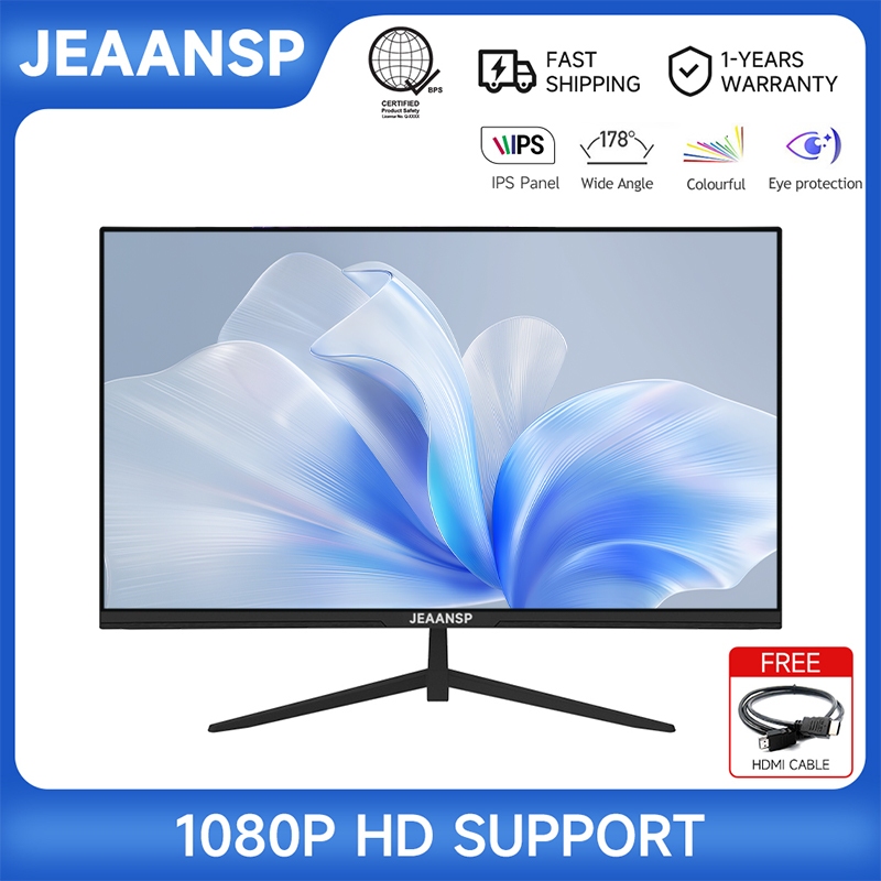 JEAANSP 19/22/24/25/27 lnch Gaming Monitor 75Hz Planar Borderless PC ...