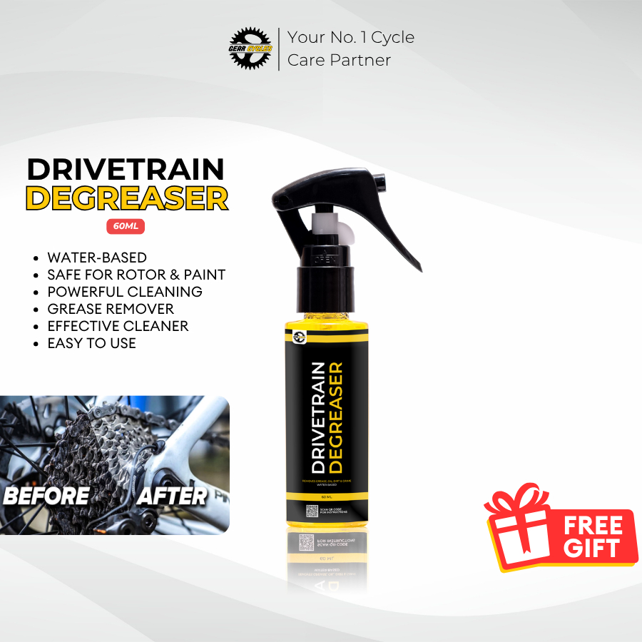 Gear Cycles Drivetrain Degreaser 60ml Chain Cassette Cogs Sprocket RD ...