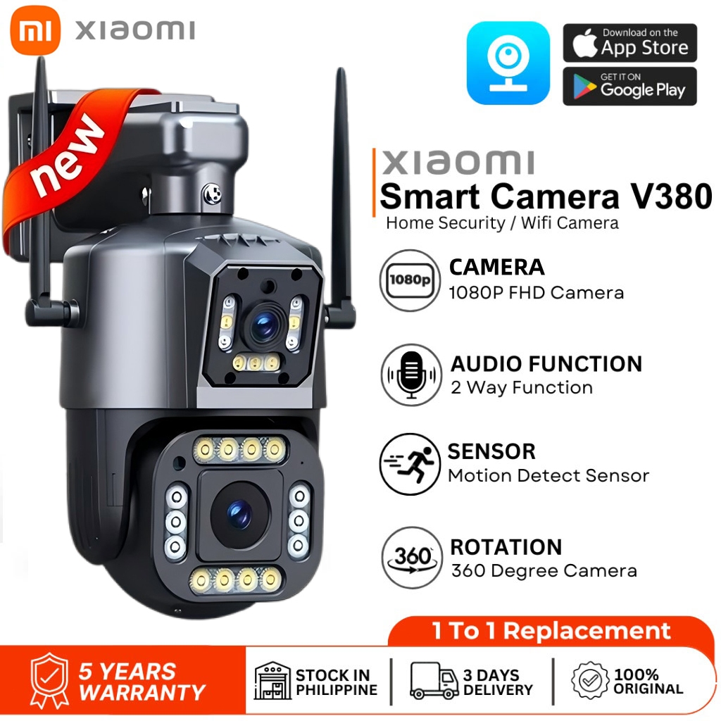 BUY 1 TAKE 1 Xiaomi 2K HD V380 Pro CCTV Camera Wireless Wifi Two-Way ...