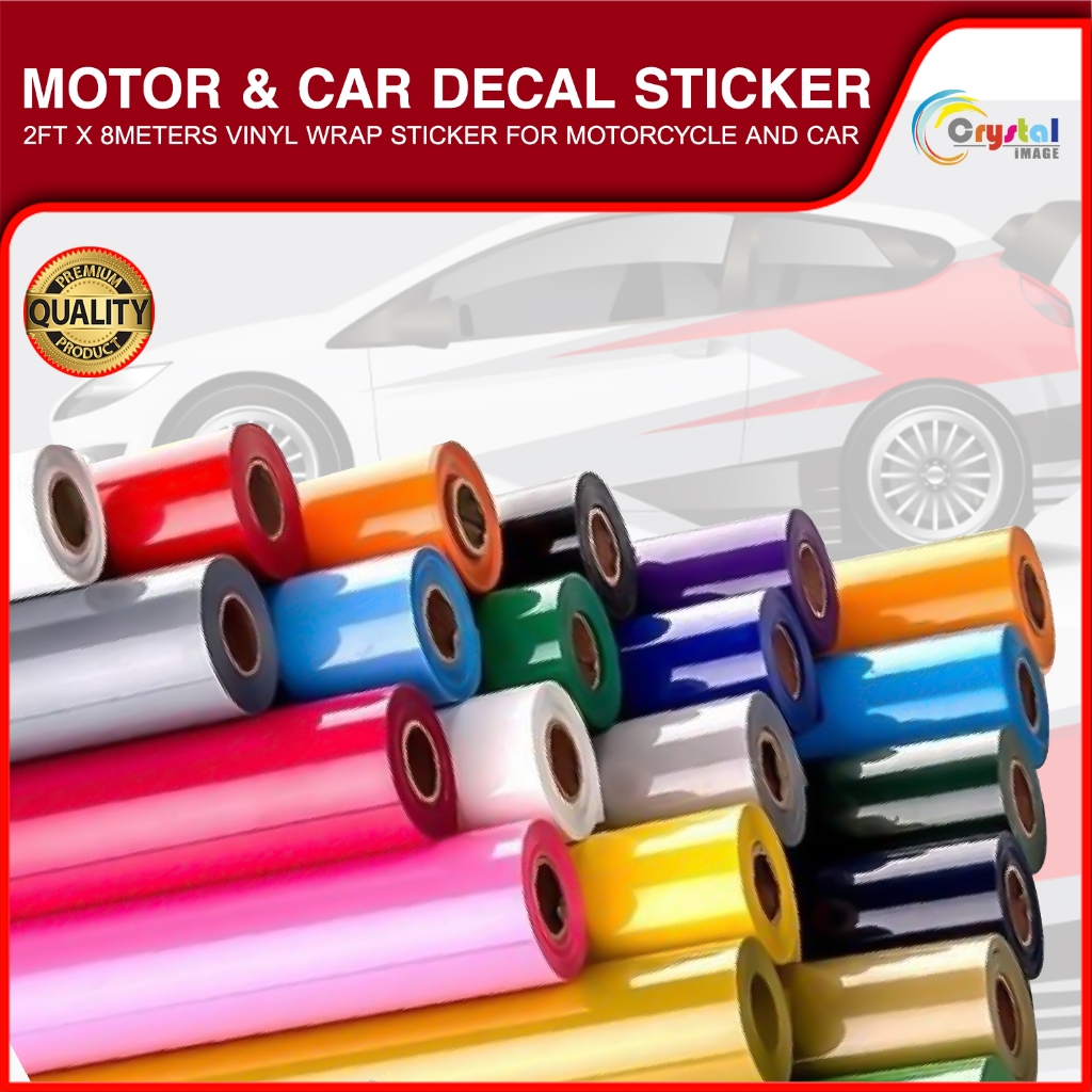 Officom Matte Car Sticker 2ft x 8m Vinyl Wrap Sticker for Motorcycle ...