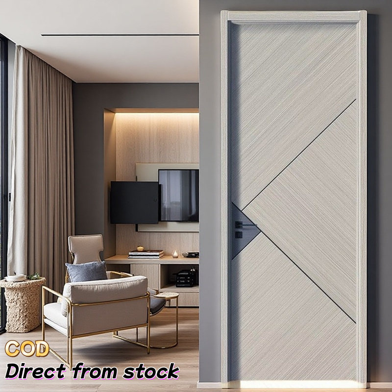 Wooden Door Series Modern high-end minimalist design, sustainable solid ...