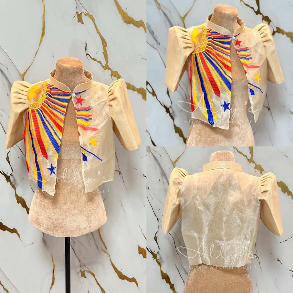 Modern Filipiniana SINAG Philippine Flag Trending Design CODE: Sinag ...