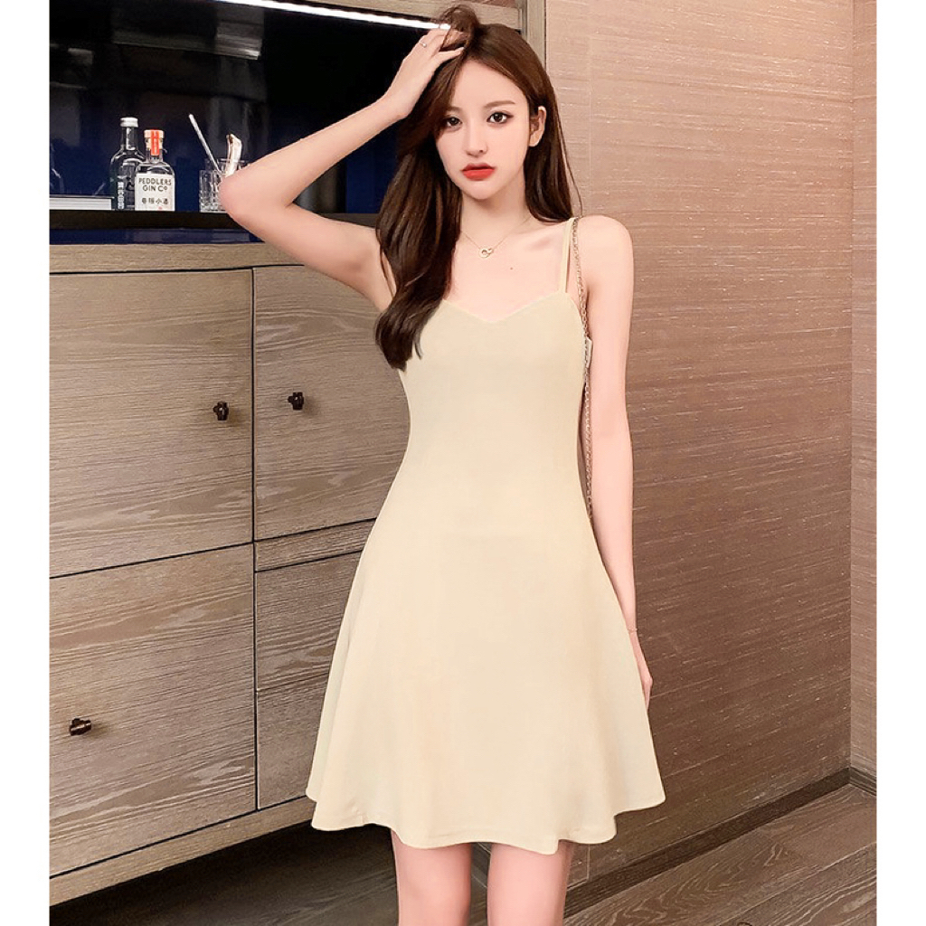 black cocktail mini summer fitted halter backless dress korean sexy dress  for woman casual dress XXL