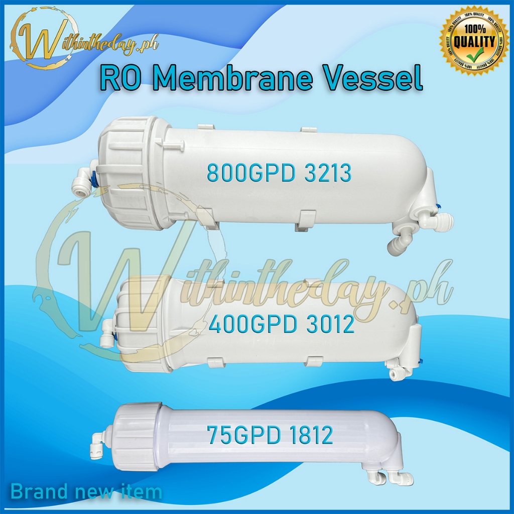 Membrane Vessel for Reverse Osmosis Housing 75GPD 400GPD 800 GPD Quick ...